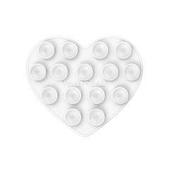 White Heart MagSafe MightyGrip