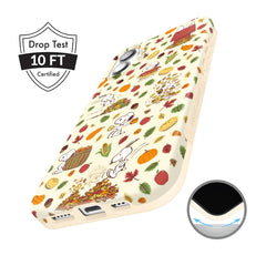 Snoopy Autumn Leaves iPhone Case