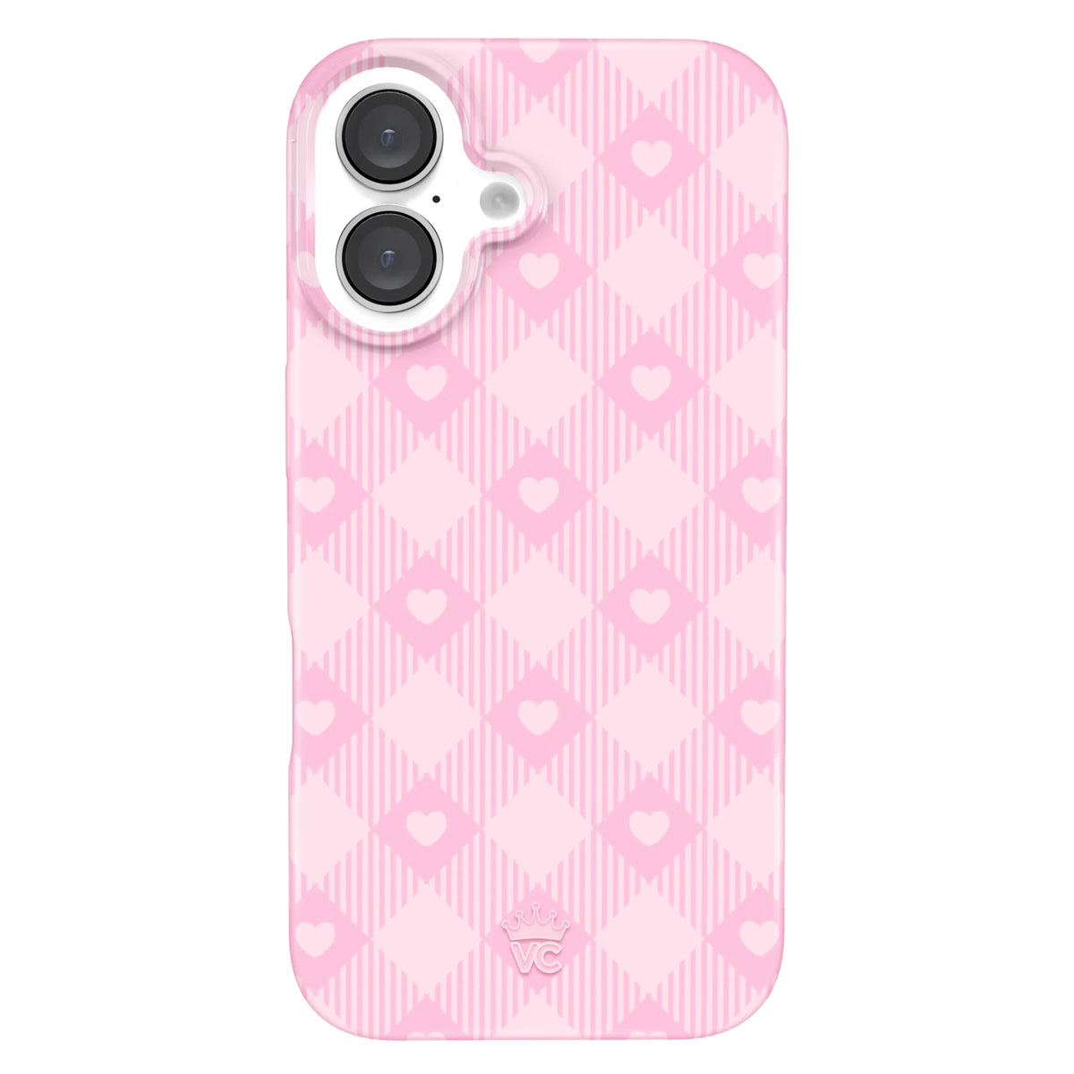 Dolly Pink Gingham iPhone Case