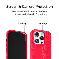 Red Hot Leopard iPhone Case