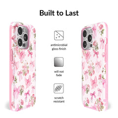Posie Pink Bow iPhone Case
