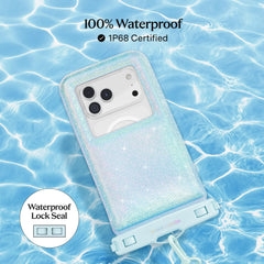 Mermaid Glitter Waterproof Floating Phone Pouch