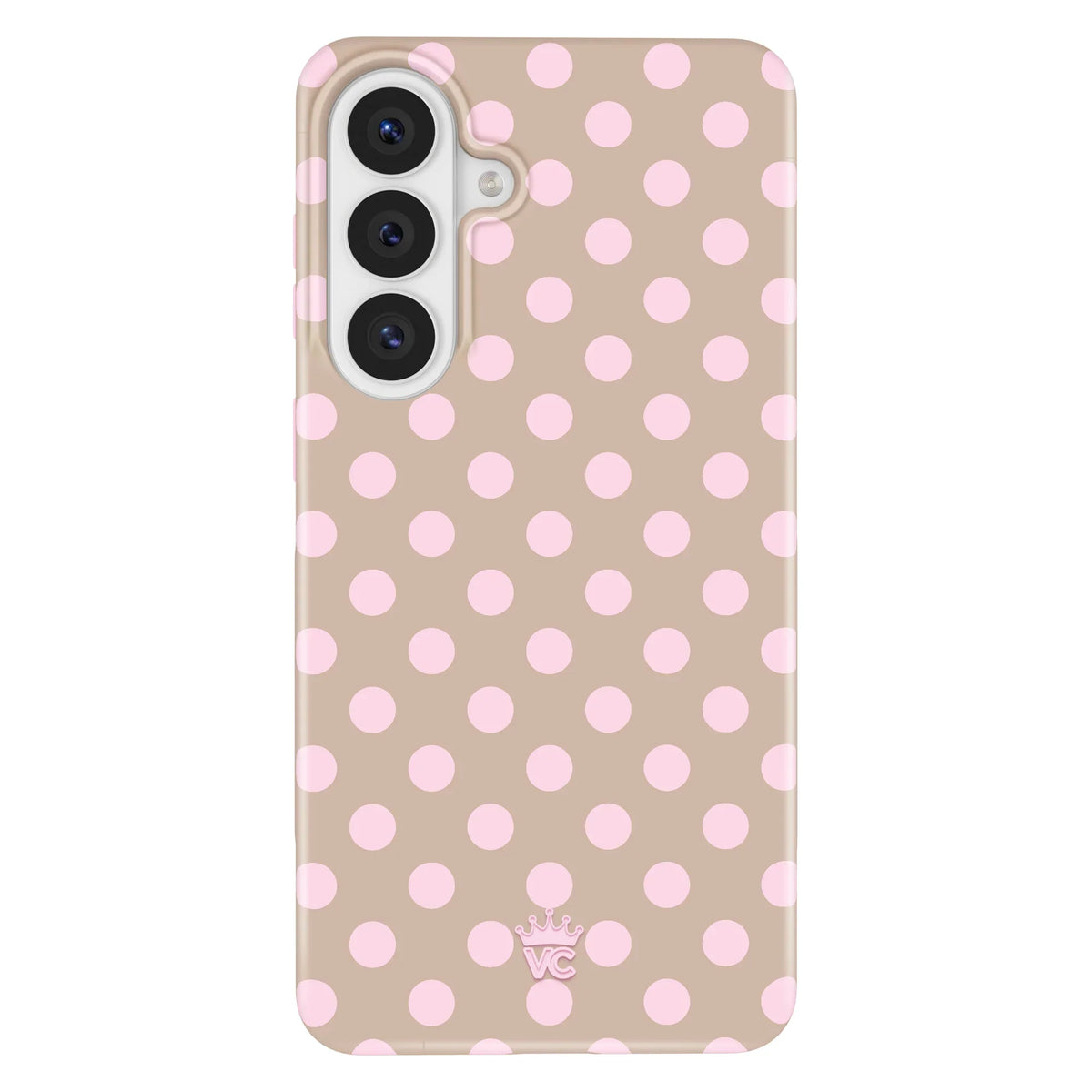 Brown Sugar Polka Dot Samsung Case