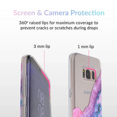 Geode Glitter Clear Samsung Case