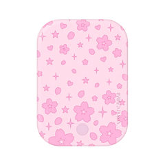 Pink Cherry Blossom Portable MagSafe Charger Power Pack
