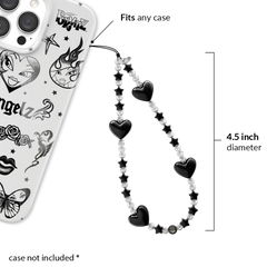 Gothic Star Phone Charm